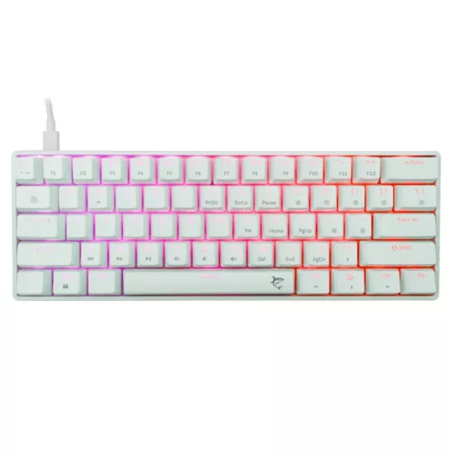 White Shark Shinobi 2 RGB Gaming keyboard White US