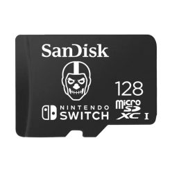   Sandisk 128GB microSDXC Nintendo Switch Fortnite Edition adapter nélkül