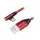 Logilink USB 2.0 USB-A/M to Micro-USB/M 1m, Red