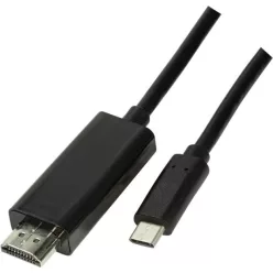 Logilink USB 3.2 Gen 1x1 USB-C to HDMI 2.0 1,8m Black