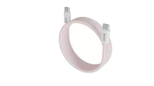 Avax CB610P MAGNETY 100W USB-C Magnetic Charger 1m Pink