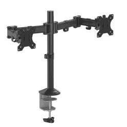 Fellowes Reflex Dual Monitor Stand 27" Black