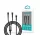 Devia ST111653 Extreme Speed Series 1,2m 60W+12W Type-C/Type-C + Lightning 1,2m Black