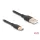 DeLock USB 2.0 kábel USB-A to USB-C 4m Black