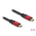 DeLock USB cable USB-C to USB-C 2m Red