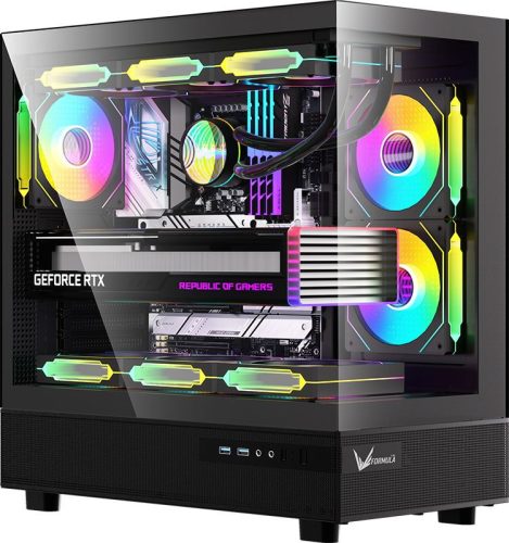 Formula Crystal Z8 Tempered Glass Black