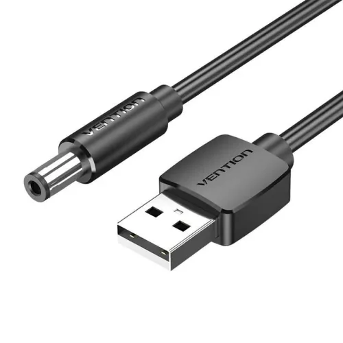 Vention USB - DC Power 5,5mm Cable 1m Black