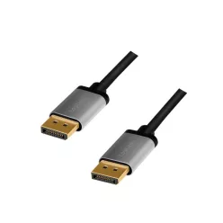   Logilink DisplayPort cable DP/M to DP/M 4K/60 Hz 2m Black/Grey