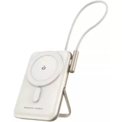   Choetech  B735 10000mah 20W Magnetic Powerbank with Bracket & USB-C Cable & Power Display White