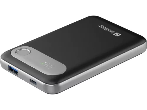 Sandberg Travel 10000mAh Powerbank Black