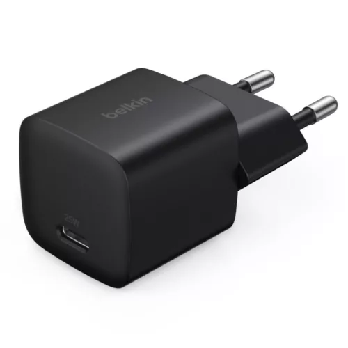 Belkin WCA012KQBK BOOST Charge 25W USB-C Adapter Black