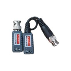   Nestron 1 csatornás passzív HD-TVI/HD-CVI/AHD videoadó/-vevő; párban; nem PoC eszközökhöz; csavaros rög.