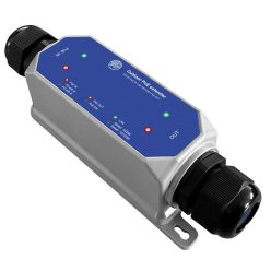   Nestron 1 portos gigabit ethernet PoE extender; 90 W; max. 250 méter; túlfeszültség védelem; IP67; IK10