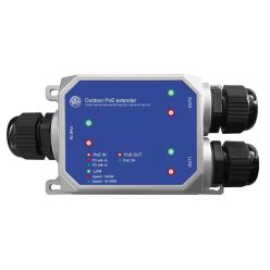   Nestron 2 portos gigabit ethernet PoE extender; 90 W; max. 250 méter; túlfeszültség védelem; IP67; IK10