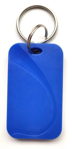 Nestron Beléptető kulcstartó tag; EM (TK4100); 125 kHz; kék