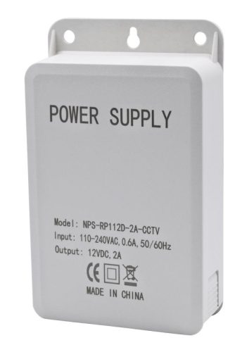 Nestron Falra szerelhető CCTV tápegység 12 VDC/2 A