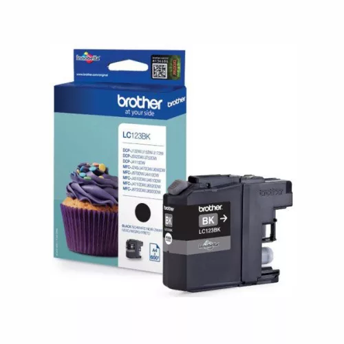 Brother LC-123BK Black tintapatroncsomag