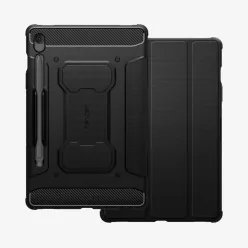Spigen Rugged Armor Pro for Samsung Galaxy Tab S10 FE+ Black