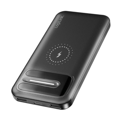 Logilink Wireless Charging 10000 mAh PowerBank Black