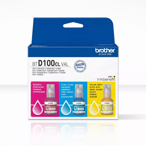 Brother BTD100CLVAL Multipack tintapatron