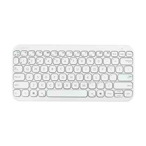 Asus Marshmallow Keyboard KW100 Wireless Keyboard Iridescent White HU