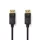 Nedis DisplayPort Male to DisplayPort Male 4K@60Hz Gold Plated 2m Black
