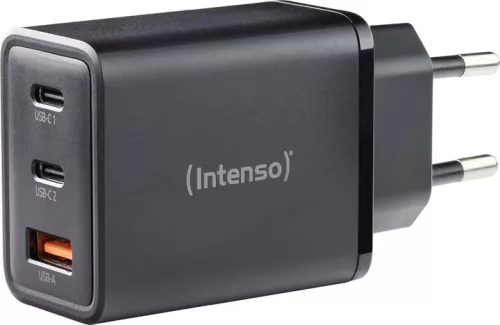 Intenso W65ACC GaN Power Adapter Black