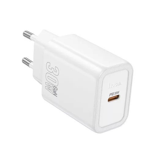 Hoco N62 Gentle PD Wall Charger White