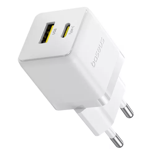 Baseus Palm USB-A/C Adapter 30W White