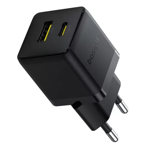 Baseus Palm USB-A/C Adapter 30W Black
