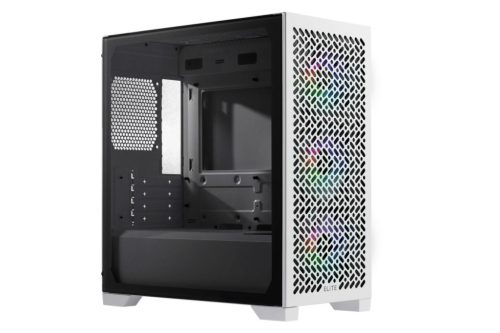 Cooler Master Elite 302 Tempered Glass White