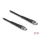 DeLock USB-C to USB-C cable 2m Black