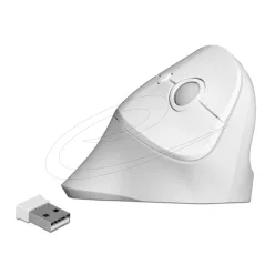 DeLock Ergonomic Wireless vertical Mouse White