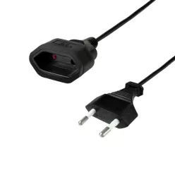 Logilink Hálózati Hosszabbító 0,2m Black