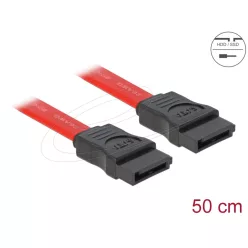 DeLock SATA 3 Gb/s Cable 50cm Red