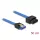 DeLock Extension cable SATA 6 Gb/s receptacle straight > SATA plug straight 50cm Blue