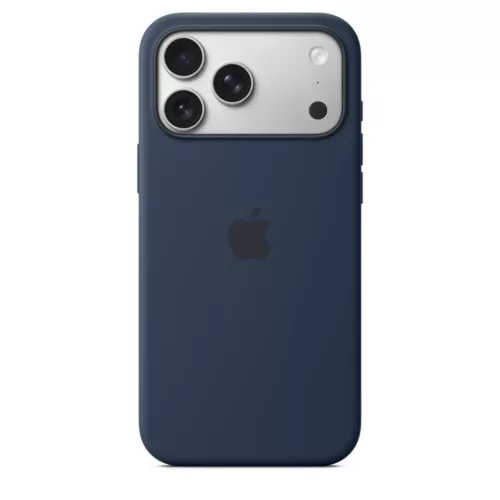 Apple iPhone 17 Pro Max Silicone Case with MagSafe Midnight