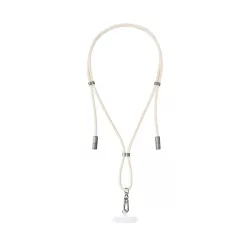Intenso Cell Phone Charging Lanyard Cable 1,65m Beige