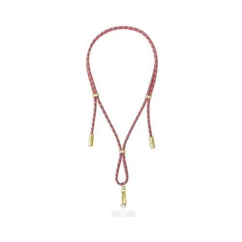 Intenso Cell Phone Charging Lanyard Cable 1,65m Neon Mix