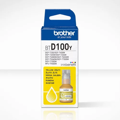 Brother BTD100Y Yellow tintapatron