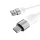 Avax CB313 GLOWY USB-A - USB-C cable 2m White