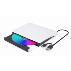 Gembird DVD-USB-031-BW Slim DVD-Writer Black/White BOX