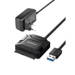 UGREEN USB3.0 to SATA Cable with UASP HDD/SSD Adapter Black