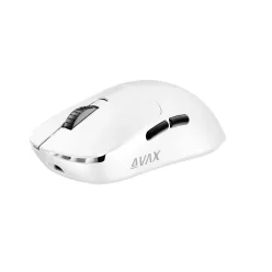   Avax LW03 PRO PAW3395 Tri-mode 8k lightweight Gamer Mouse White