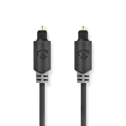 Nedis TosLink Male - TosLink Male Optical Audio Cable 5m Black
