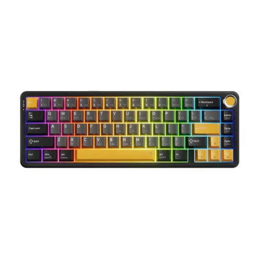 Marvo TITAN 65 Gaming Wireless Keyboard Black/Yellow US