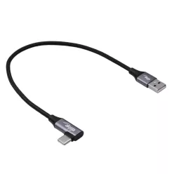   Akyga AK-USB-58 USB A (m) / USB type C (m) 60W Cable 0,3m Black