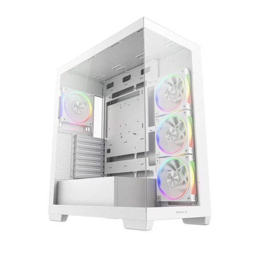 DeepCool CG580 4F WH V2 Tempered Glass White