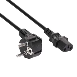 Akyga AK-PC-01S Power Cord PC 1,5m Black