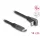 DeLock USB 2.0 USB Type-C male to USB Type-C male 0,14m Black